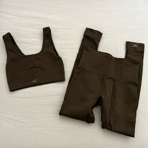 Set Active Bra and Leggings Set 🍪 Both Size XS